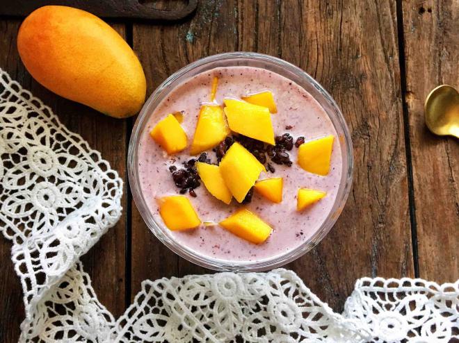 芒果椰汁紫米露