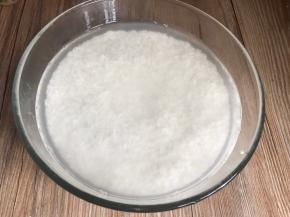 糯米洗净浸泡半小时