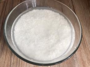 糯米洗净浸泡半小时