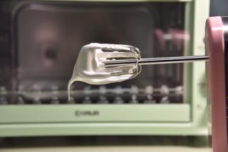 打发到出现大弯钩即可