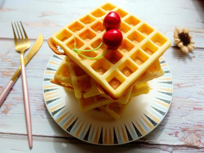 五分钟原味华夫饼