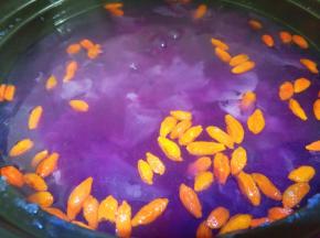 煮一分钟就可以了。