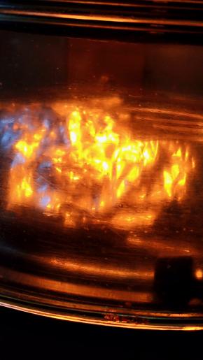 165度烤10分钟即可