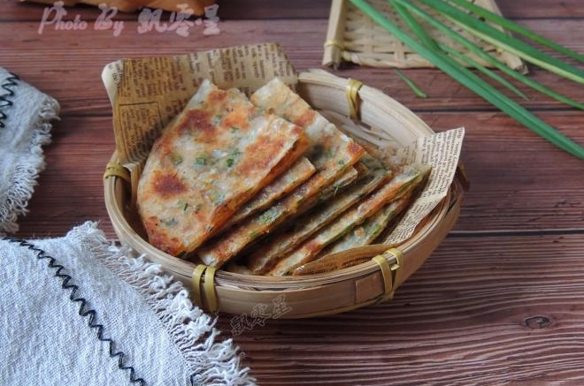 饺子皮葱油饼