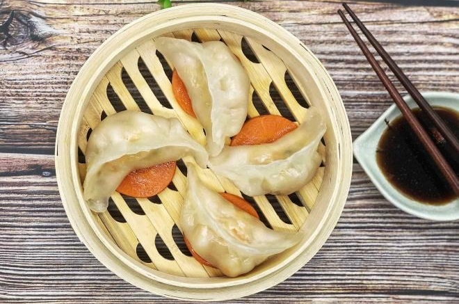 水晶虾饺