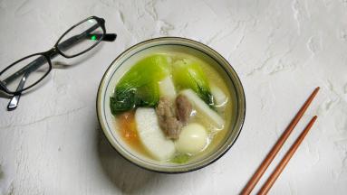 盛入碗里
