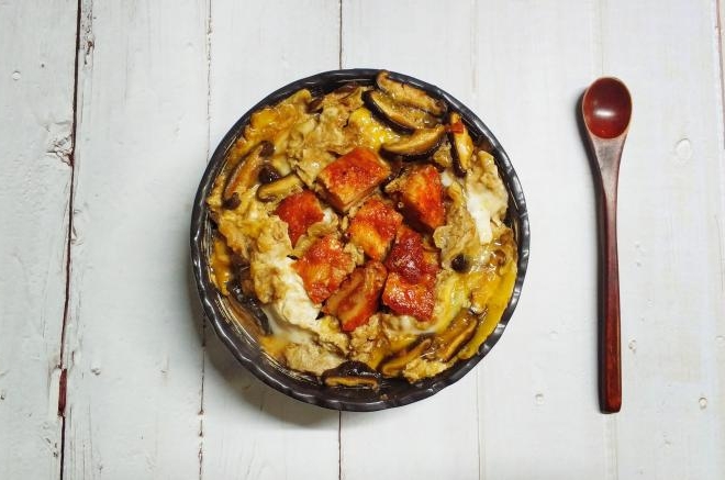 烧鸡腿（扒）盖浇饭