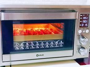 上管195°，下管190°烤15分钟。