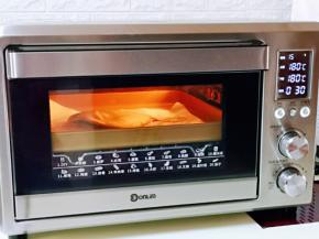 上下管180度烤30分钟。(时间及温度仅供参考)