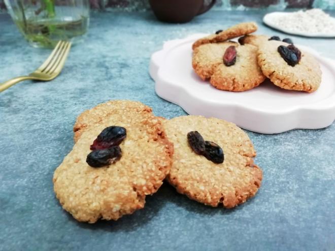 花生酱燕麦饼干