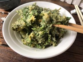 取出用筷子拌散即可