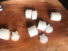 再把剩下的都切成片