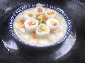 放入开水锅中蒸30分钟