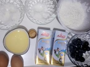 准备食材，蛋黄蛋清分离，蛋清放入无水无油的盆中待用