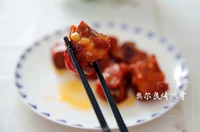 吮指排骨，馋到流口水