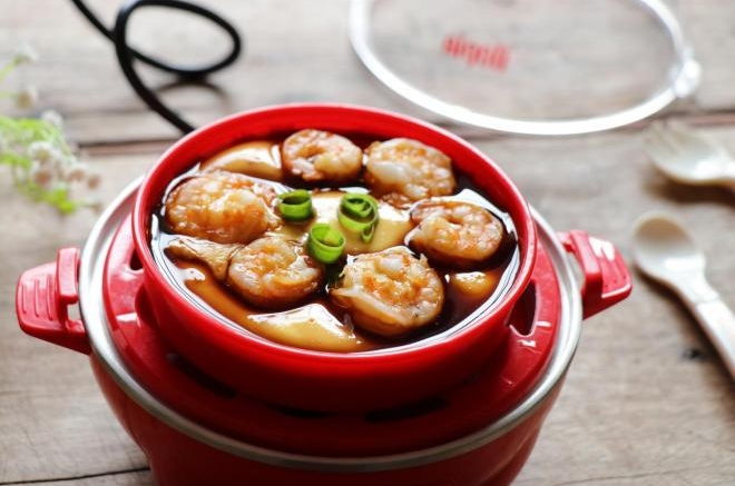 虾仁鸡蛋羹