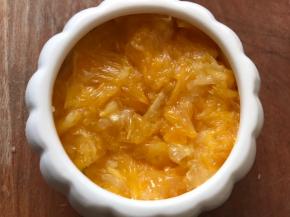 放入萝卜丝上面