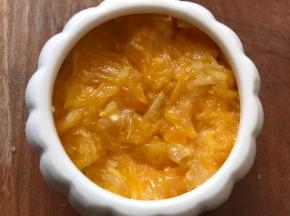 放入萝卜丝上面