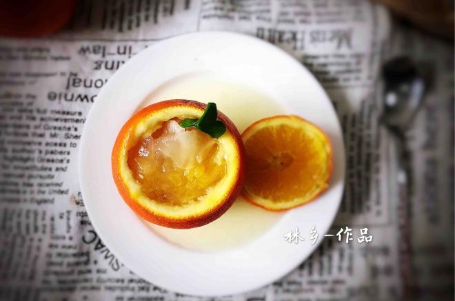 鲜橙银耳羹