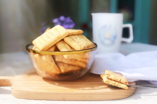 芝麻奶香苏打饼干