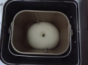 发酵至两倍大，戳洞不回缩即可