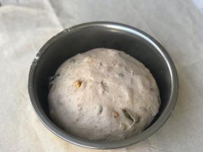 进行一发：25-28度的温度，75%的湿度醒发至两倍大，大约一小时。