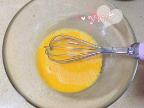 再加入豆浆搅匀。