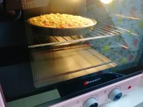 上下管200度烤20分钟。