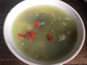 加入黑糖和枸杞