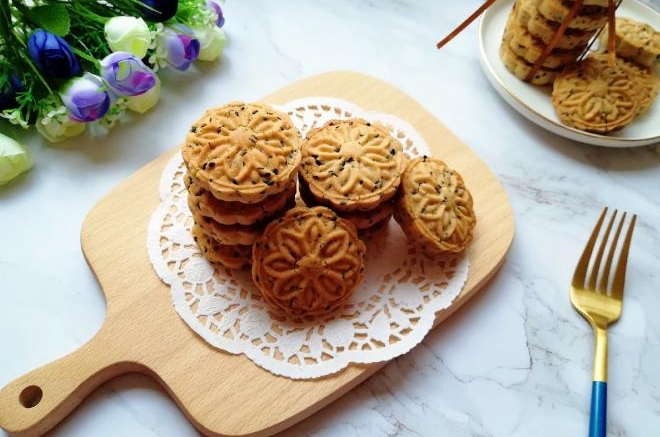 芝麻核桃酥