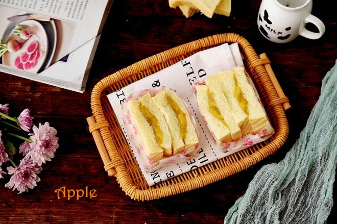 海盐焦糖香蕉三明治