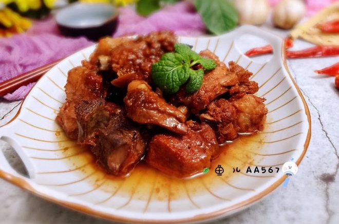 腐乳汁烧排骨