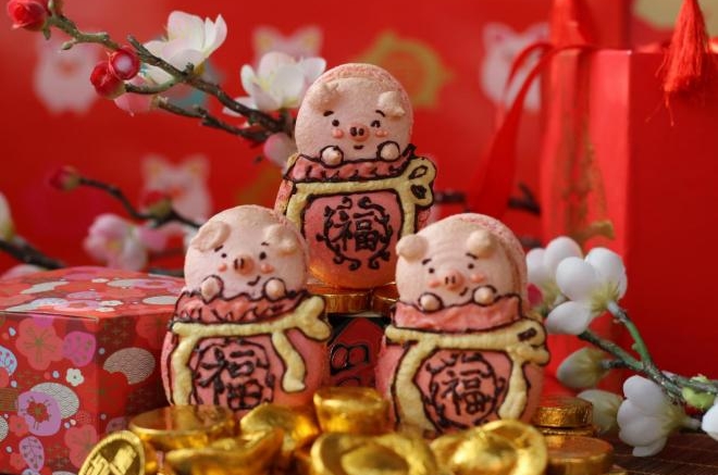 福袋小猪马卡龙