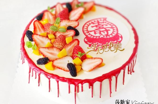 祝寿生日蛋糕