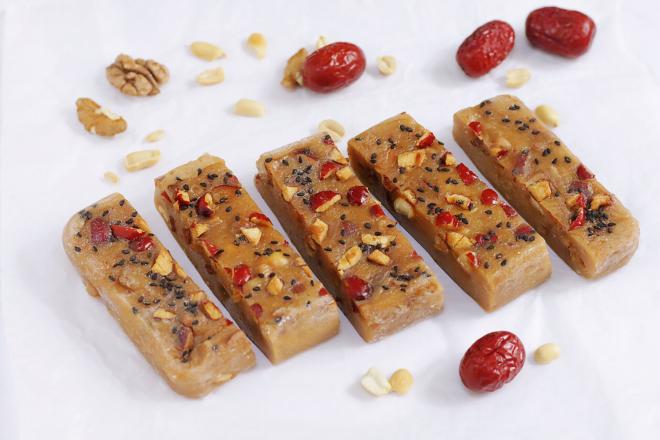 红豆薏仁茯苓糯米糕