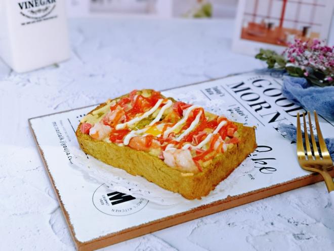 火腿虾仁活力蛋吐司