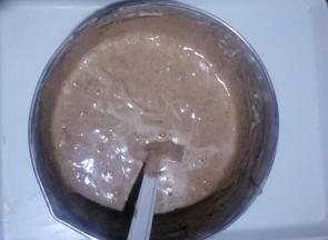 倒回到原来的面糊中搅拌均匀