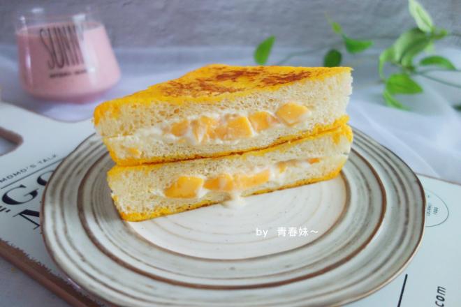 芒果酸奶吐司