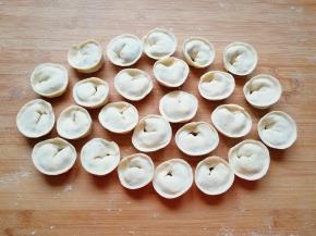 包成自己喜欢的形状。