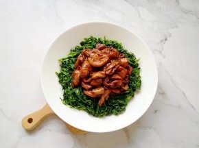 放上烧好的圈子。