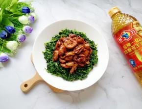 色香味俱全的草头圈子完成。