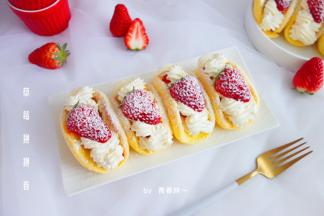 撒一点糖粉做装饰