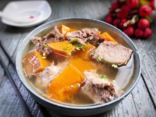 南瓜脊骨汤