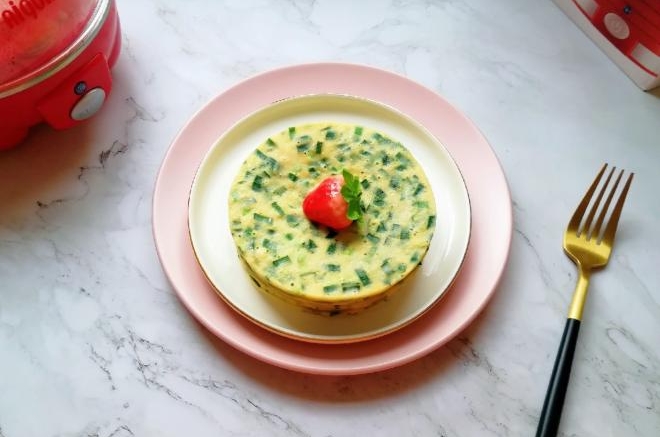 韭菜鸡蛋小饼