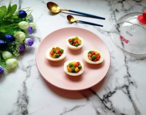 鸡蛋小盏就做好了。