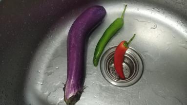 材料洗干净