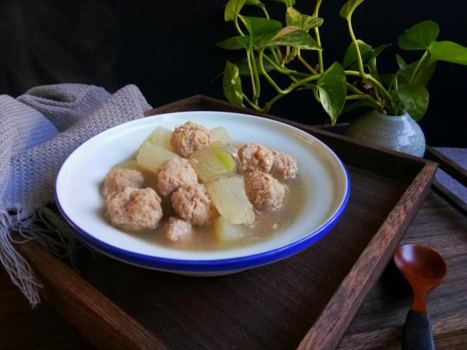 超鲜美冬瓜丸子汤