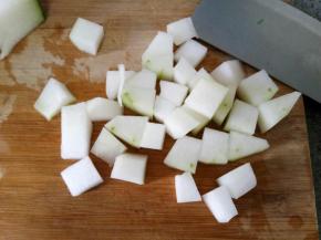冬瓜去皮切块