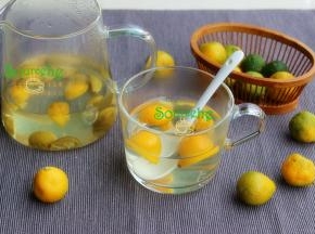 酸酸甜甜，清香味美，生津解渴，很好喝。其中蜂蜜要喝水之前才加入，如果高温，容易事情蜂蜜的营养。