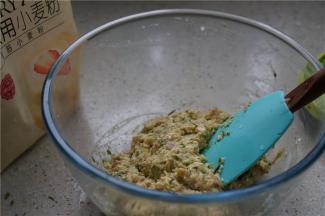 如图就是拌好的状态。